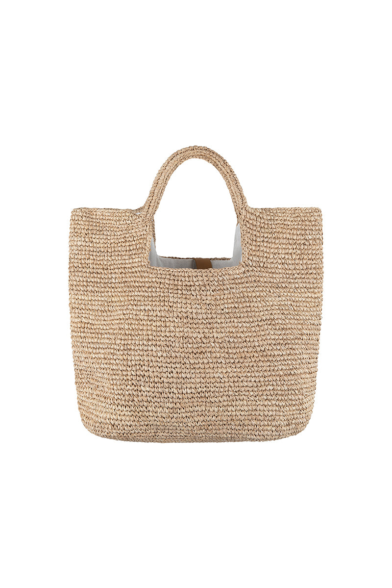 womens woven natural grass bag toast hue