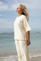 womens cotton terry butter set