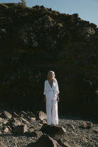 womens white kimono set