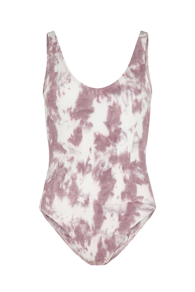 womens bodysuit cameo brown wash front view