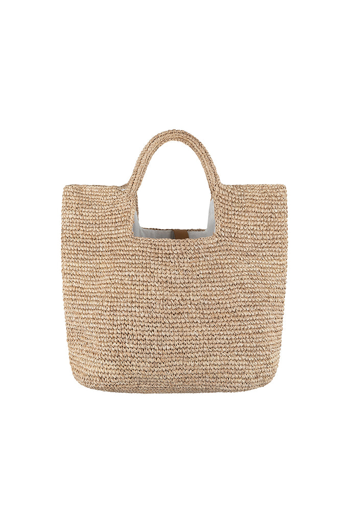 womens woven natural grass bag toast hue 