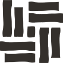 black and white line art