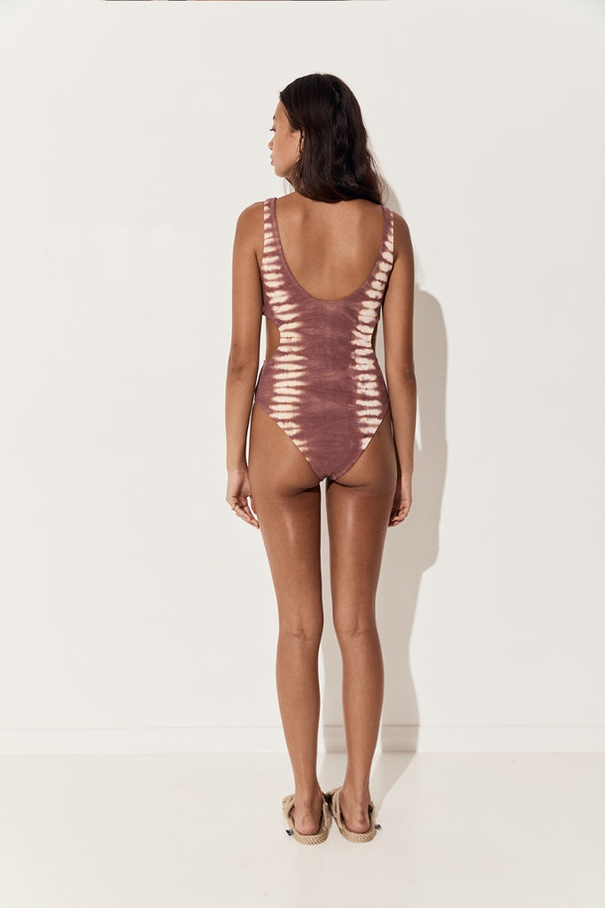 womens bodysuit tie dy print 